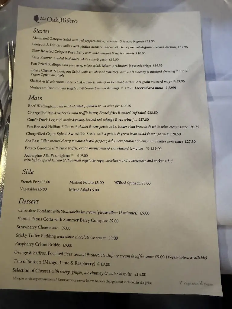 Menu_The Oak Bistro_Cambridge_image_1