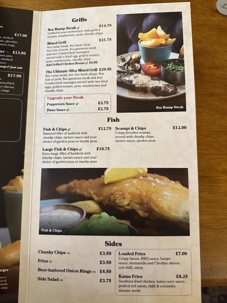 Menu_Castle Carvery - Caister_Caister-on-Sea_image_4