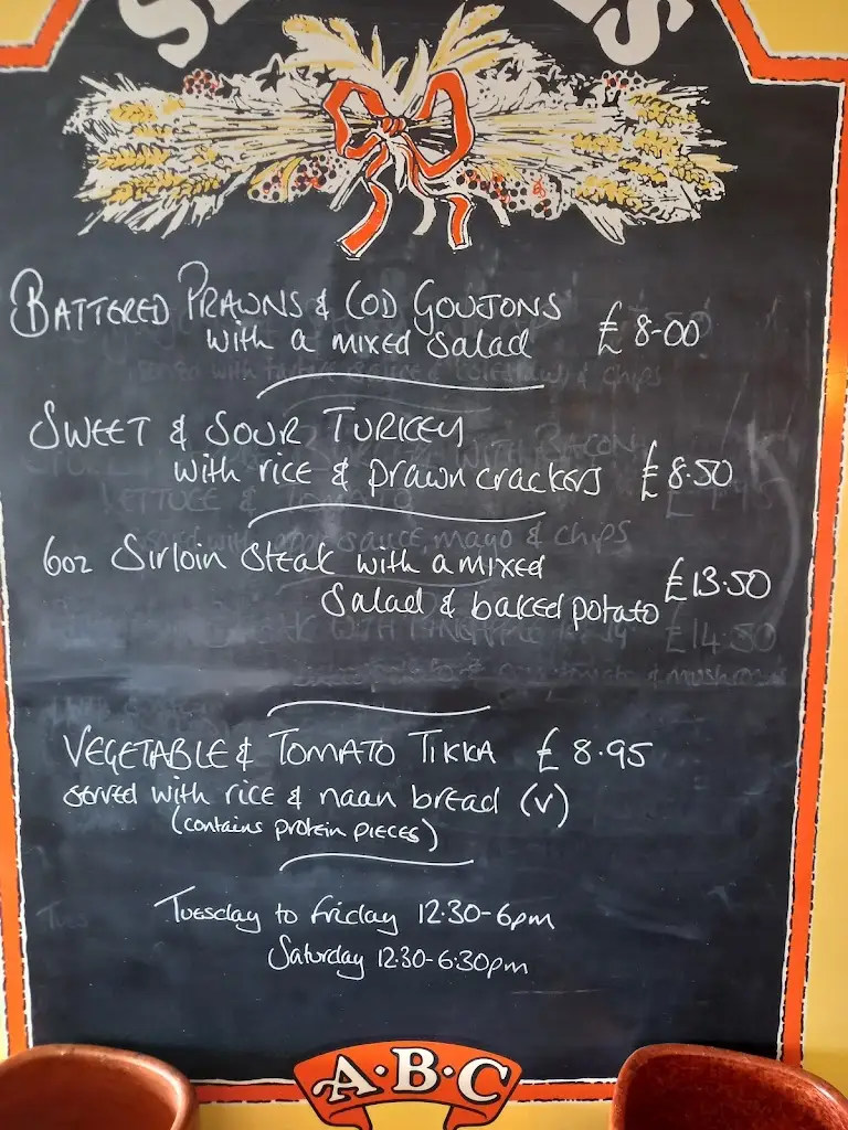 Menu_Never Turn Back_Caister-on-Sea_image_1