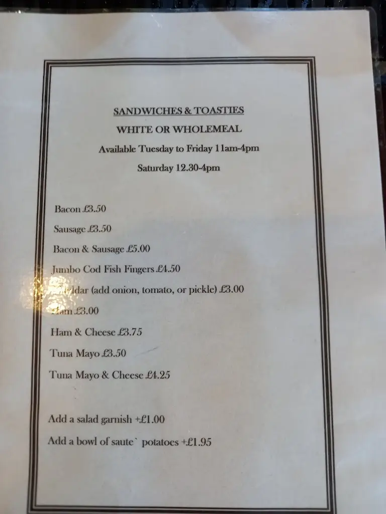 Menu_Never Turn Back_Caister-on-Sea_image_4