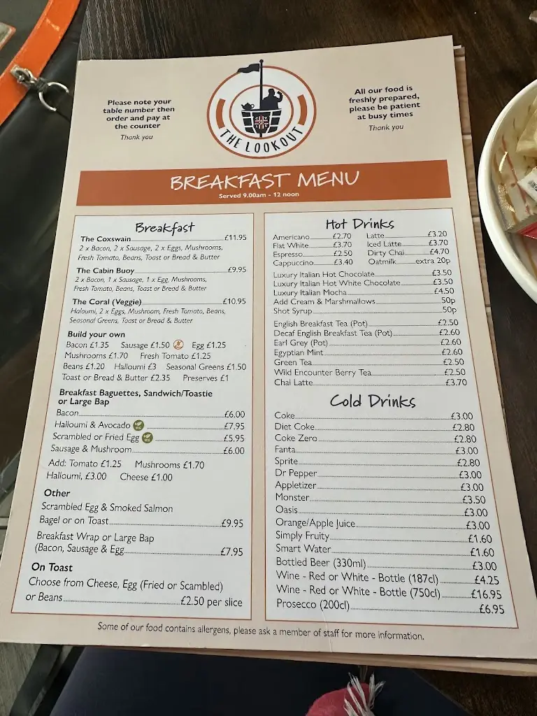 Menu_The Lookout Bistro and Kiosk_Caister-on-Sea_imagen_4