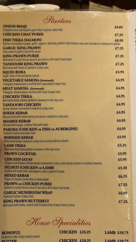 Menu_Spicy Papadum_Caister-on-Sea_image_1