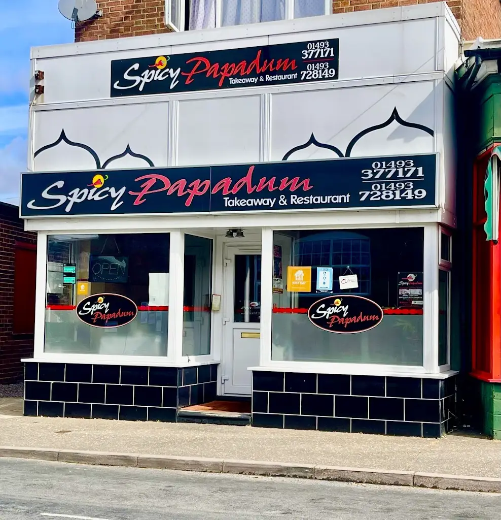 Spicy Papadum restaurante en Caister-on-Sea