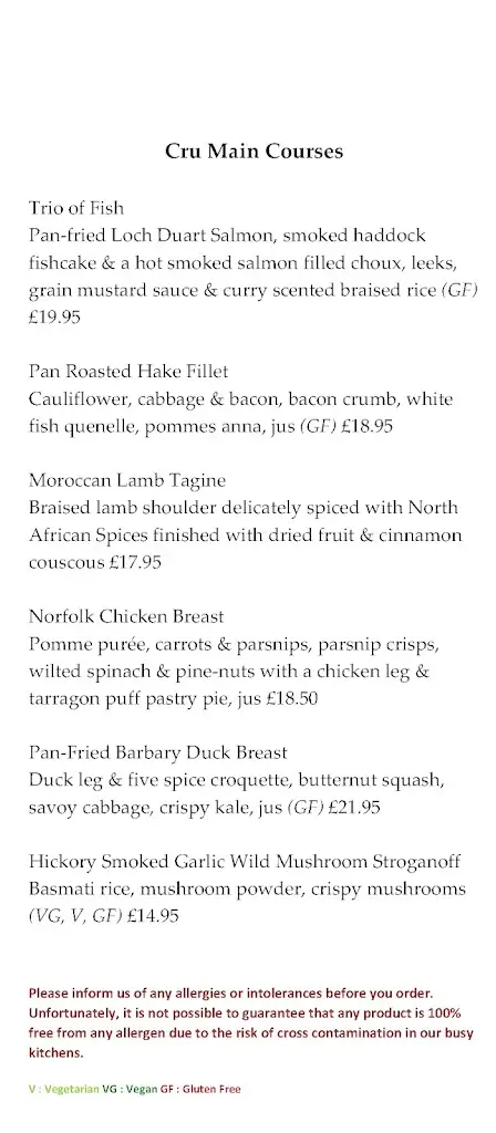 Menu_Café Cru Restaurant_Caister-on-Sea_image_1