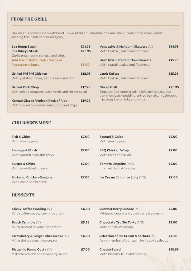 Menu_The Hog's Head Inn_Amble_image_1