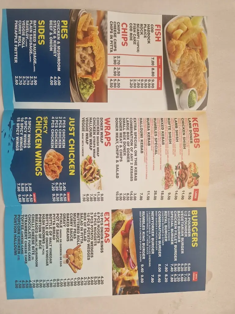 Menu_Rumbles Fish Kebab & Pizza_Caister-on-Sea_image_2