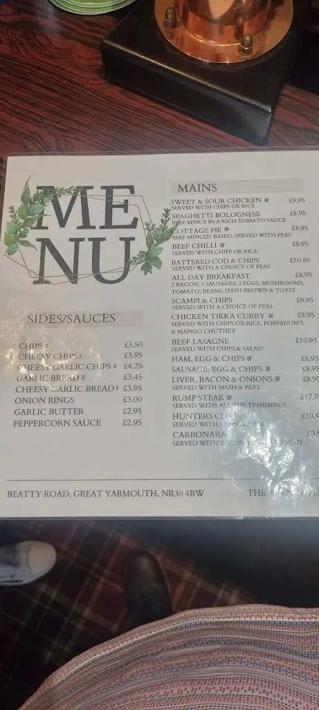 Menu_The Avenue_Caister-on-Sea_image_2