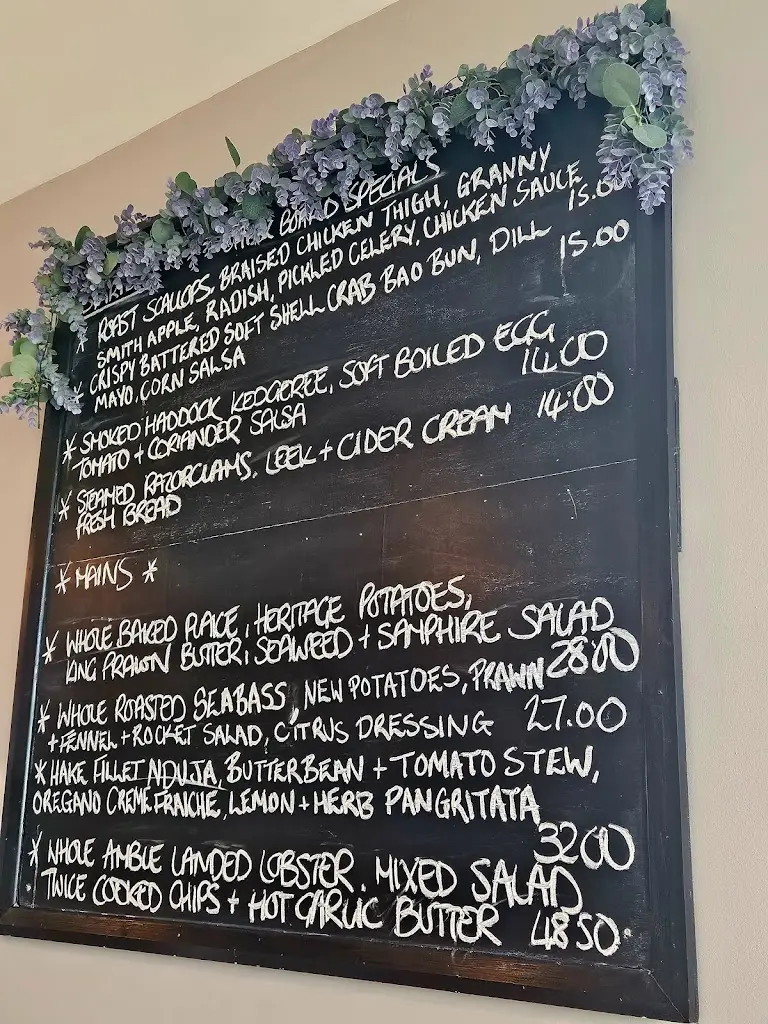 Menu_The Old Boathouse_Amble_image_3