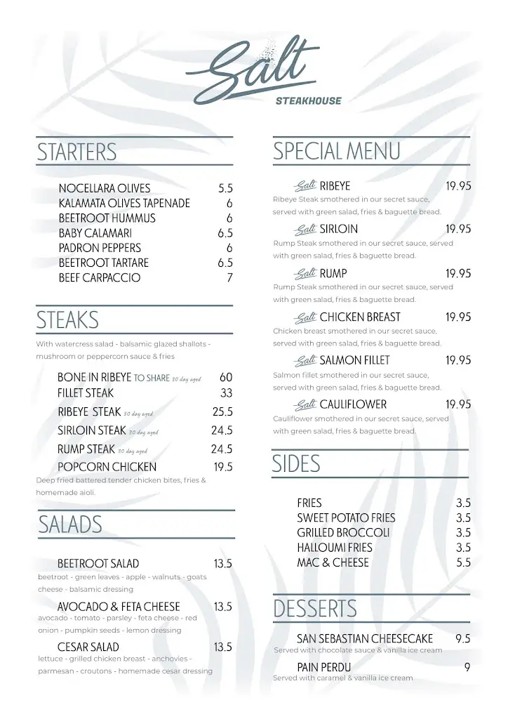 Menu_Salt Steakhouse_Canterbury_image_1