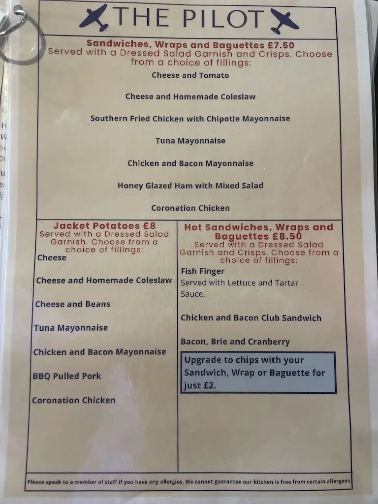 Menu_The Pilot_Canford Heath_image_4