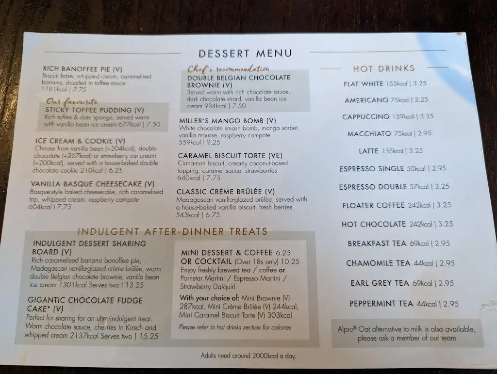 Menu_Miller & Carter Cannock_Cannock_image_1