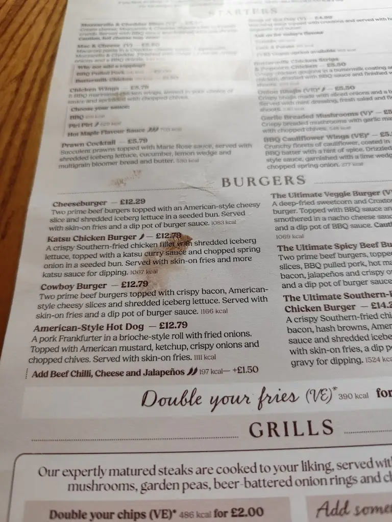 Menu_Newhall Farm_Cannock_image_3