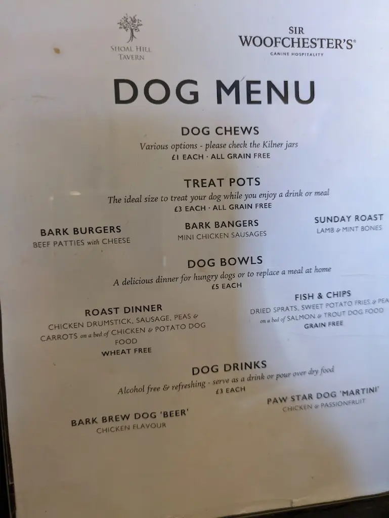 Menu_The Shoal Hill Tavern_Cannock_image_2