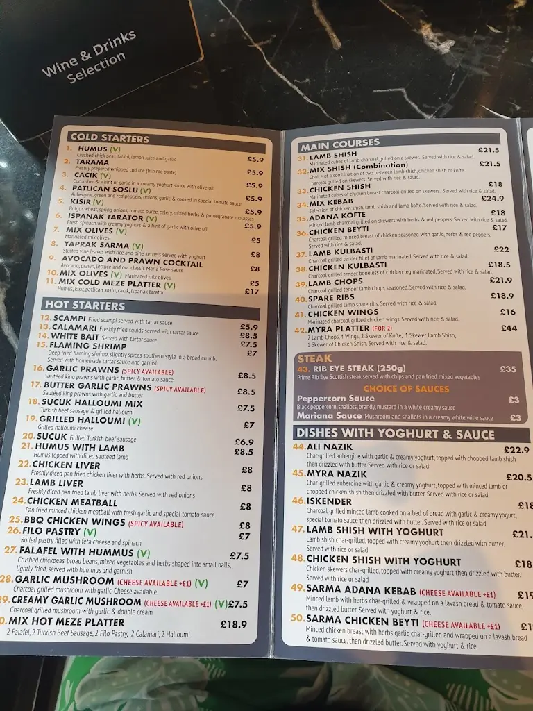 Toni R_Myra Turkish Restaurant & Bar_Canvey Island_review