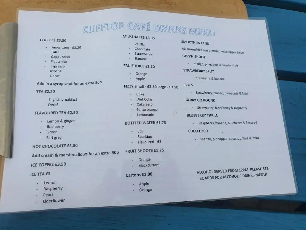 Menu_Cliff Top Cafe_Capel le Ferne_image_2