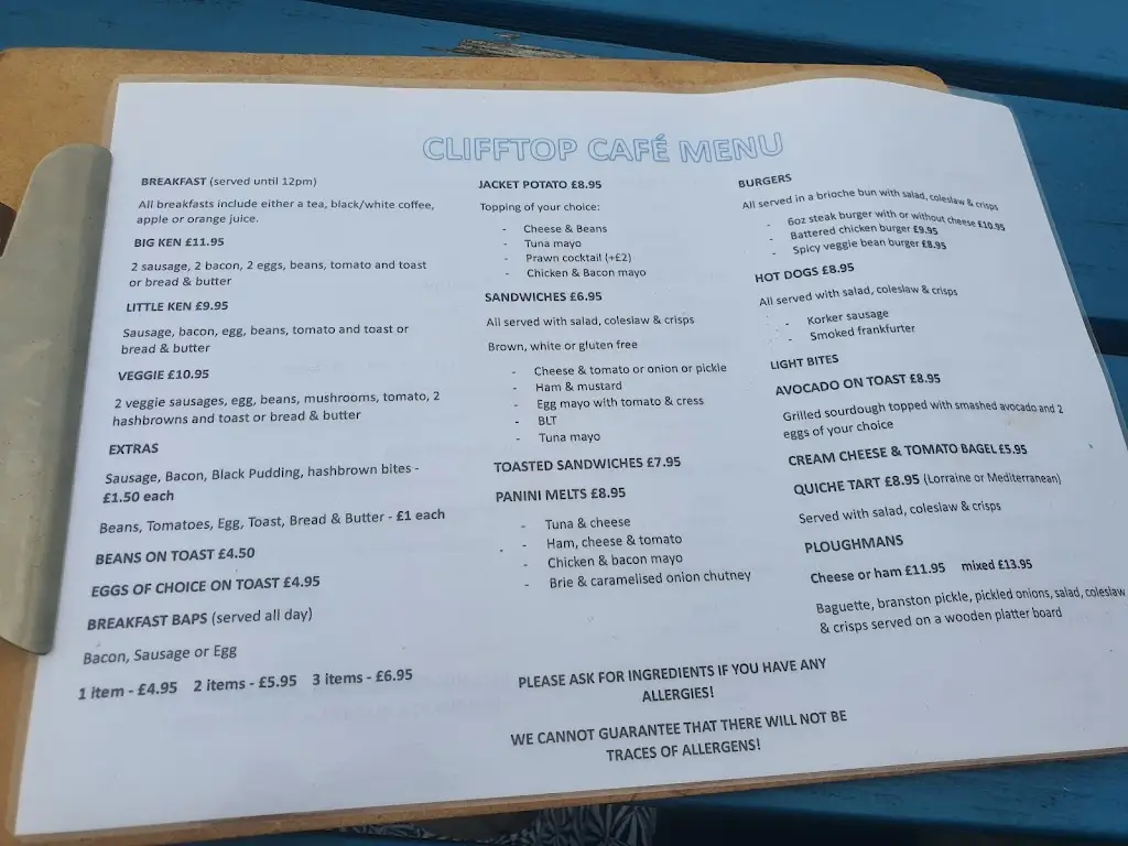 Menu_Cliff Top Cafe_Capel le Ferne_image_3