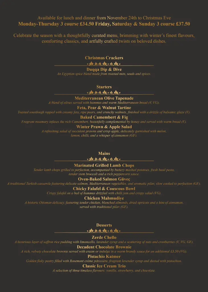 Menu_Rosemont Restaurant & Cocktail Bar_Capel le Ferne_image_1