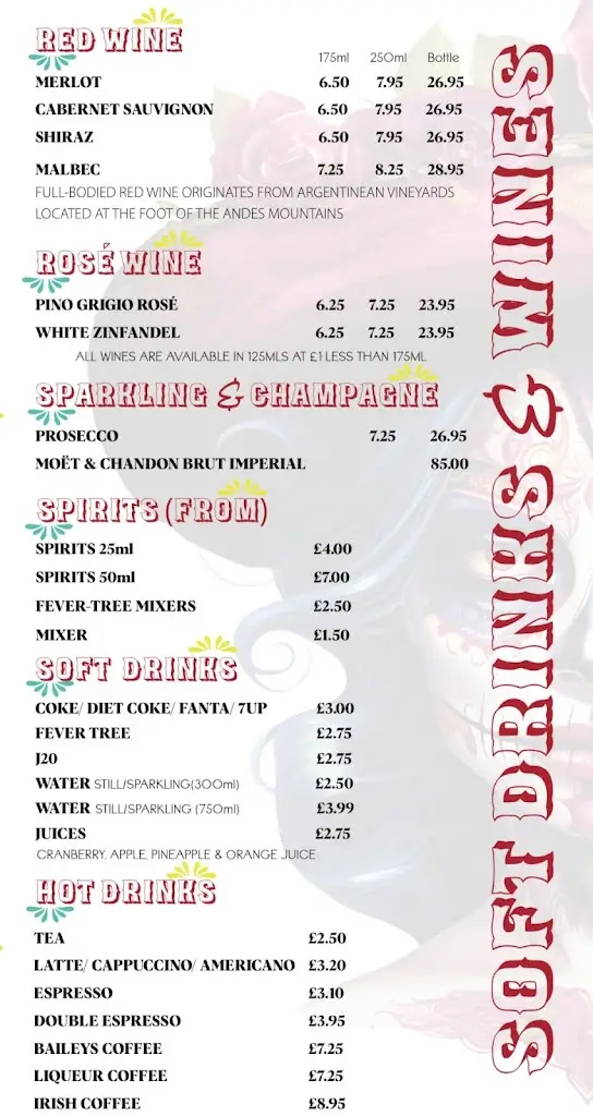 Menu_Morena Restaurant Bar & Cocktails_Capel le Ferne_image_1