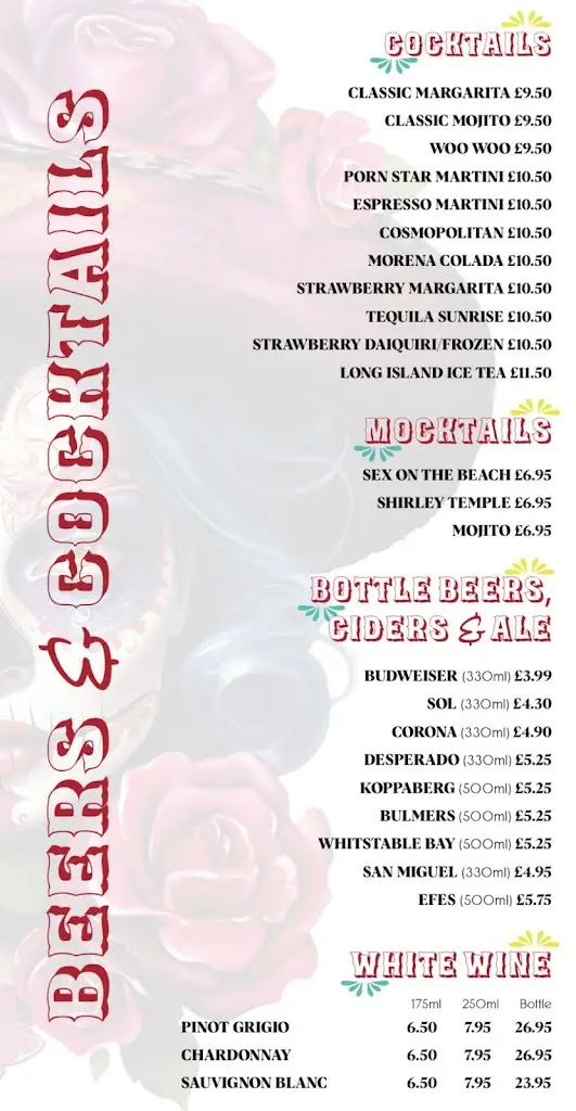 Menu_Morena Restaurant Bar & Cocktails_Capel le Ferne_image_3