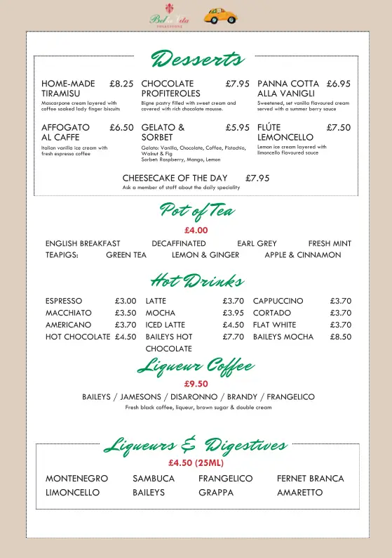 Menu_Bella Vita Folkestone_Capel le Ferne_image_1