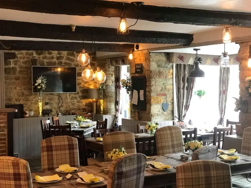 The George Hotel restaurant in Castle Cary