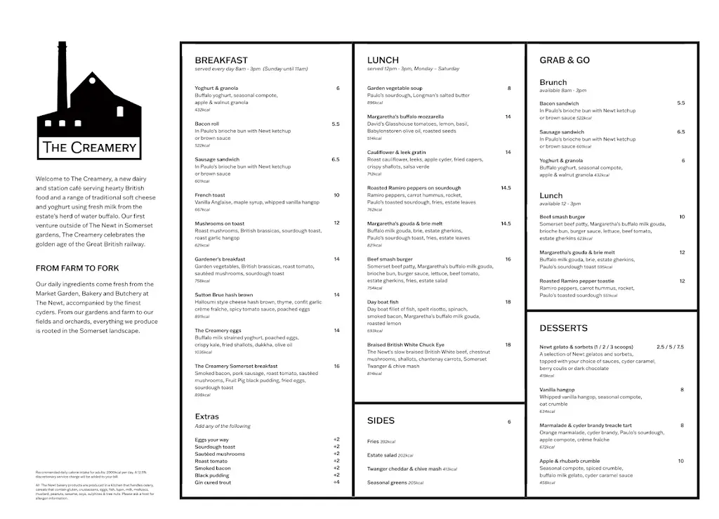 Menu_The Station Café at The Creamery_Castle Cary_image_2
