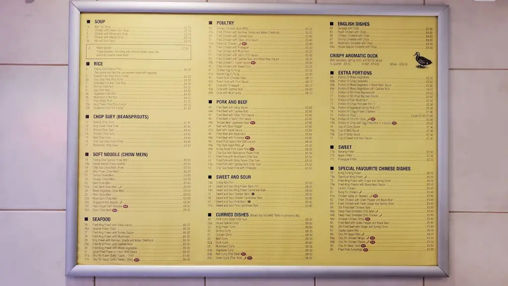 Menu_Peking Chef_Carterton_imagen_1