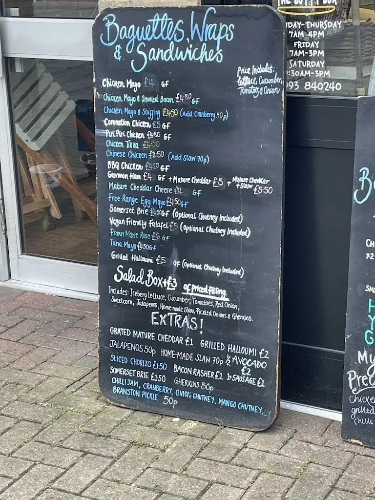 Menu_The Butty Box Limited_Carterton_image_2