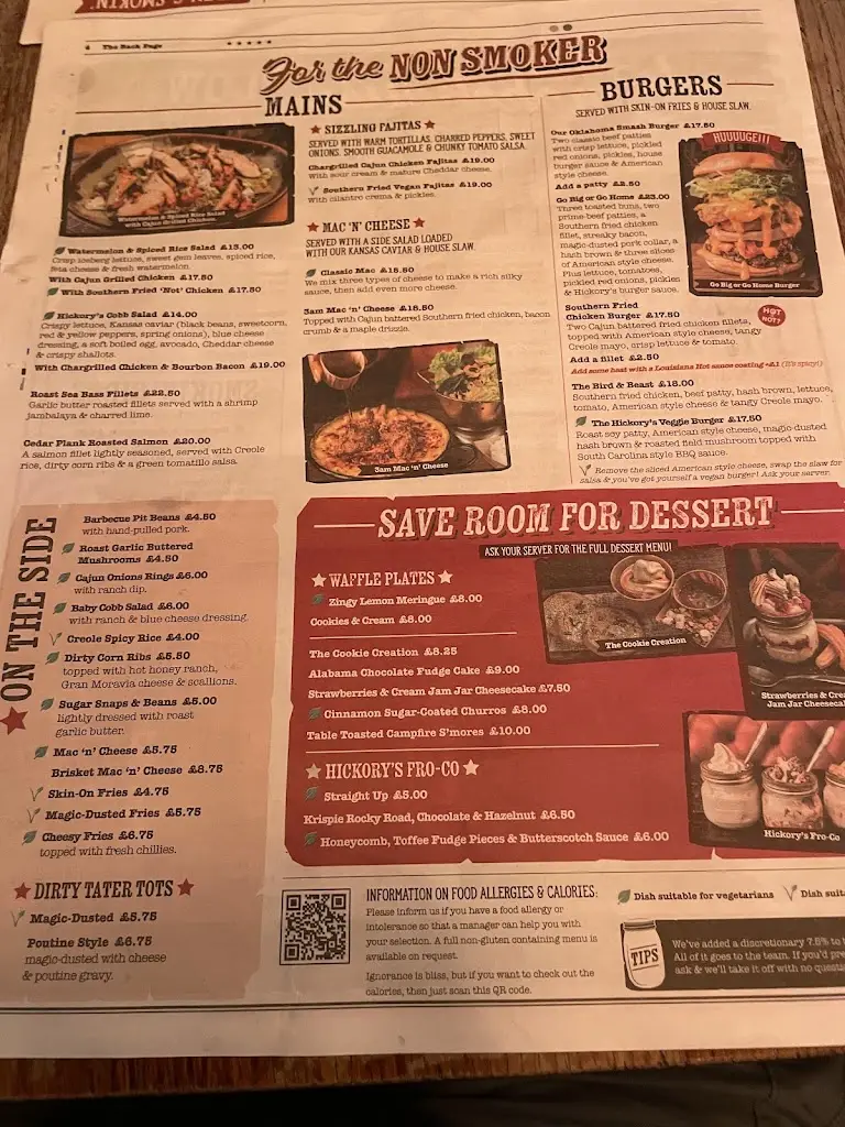Menu_Hickory's - Castle Bromwich_Castle Vale_image_1
