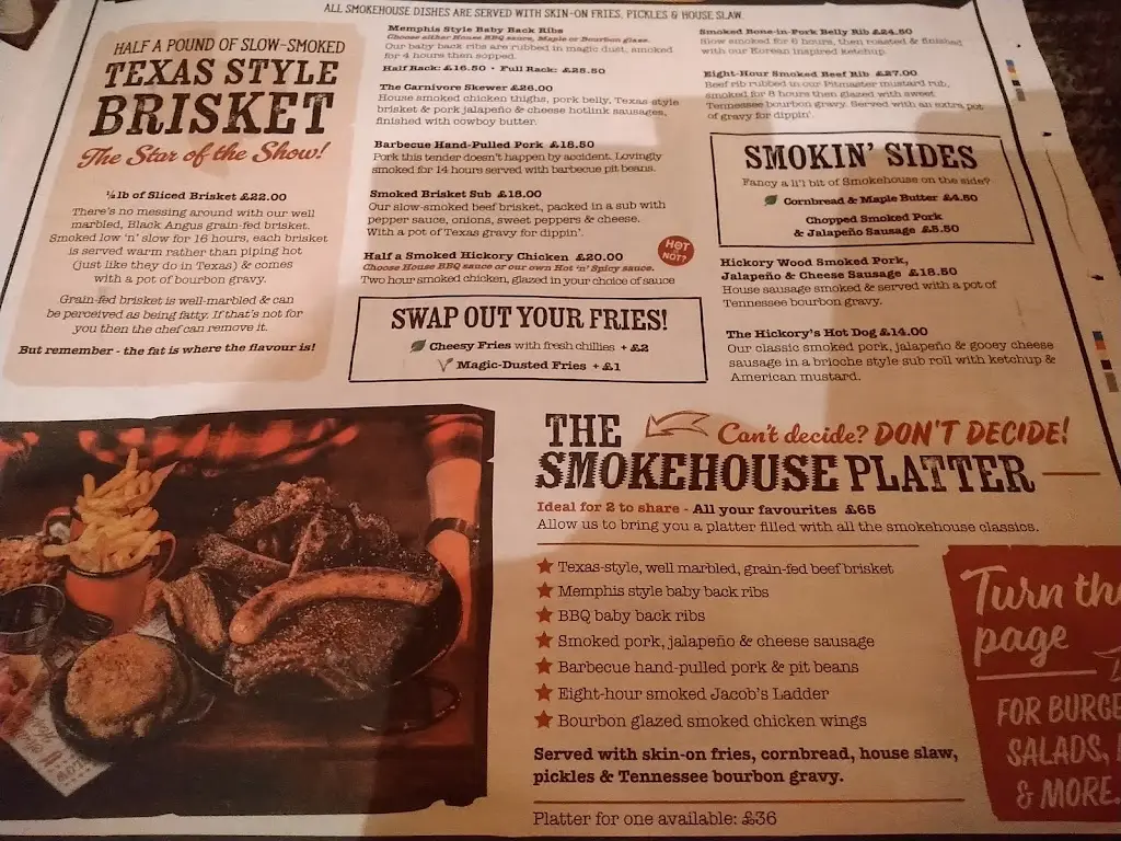 Menu_Hickory's - Castle Bromwich_Castle Vale_image_2