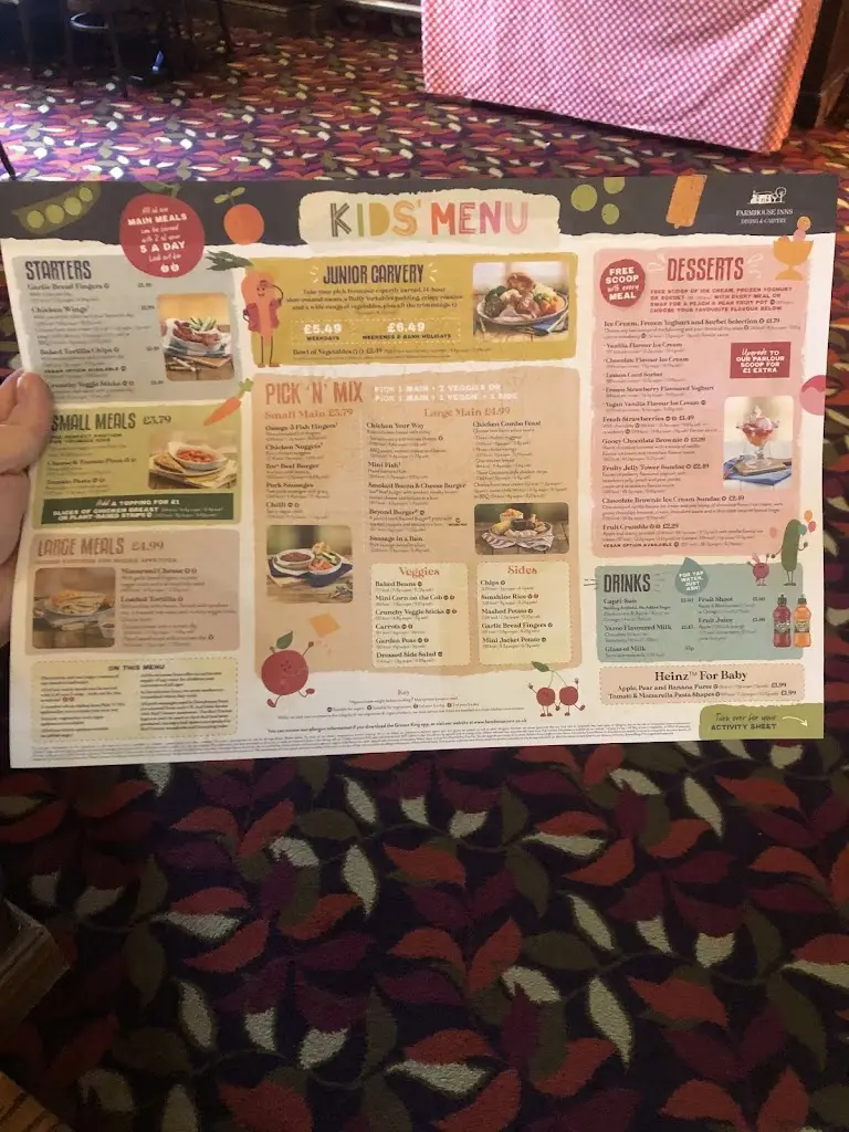 Menu_Manor Farm - Dining & Carvery_Castle Vale_image_1