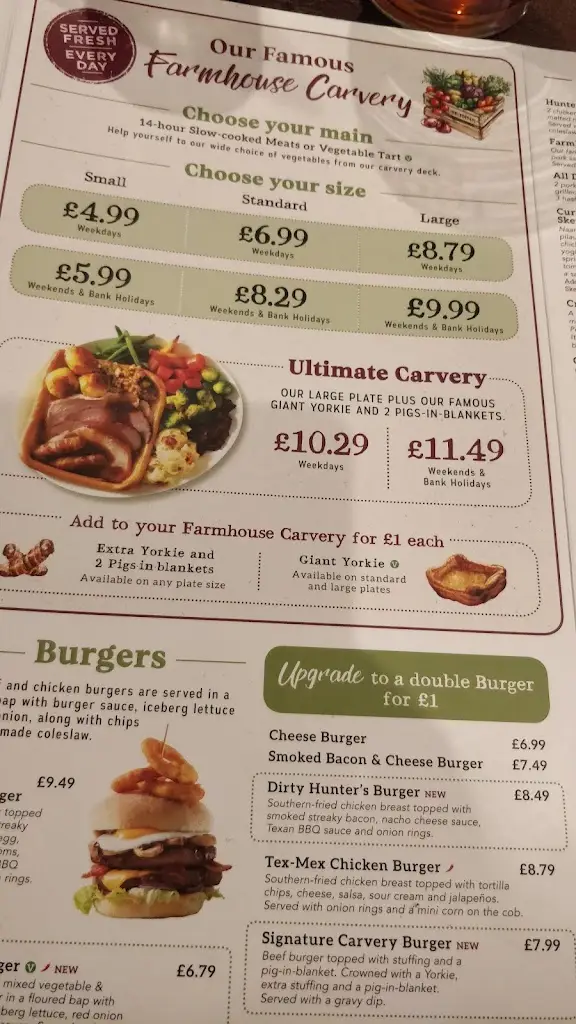 Menu_Manor Farm - Dining & Carvery_Castle Vale_image_2