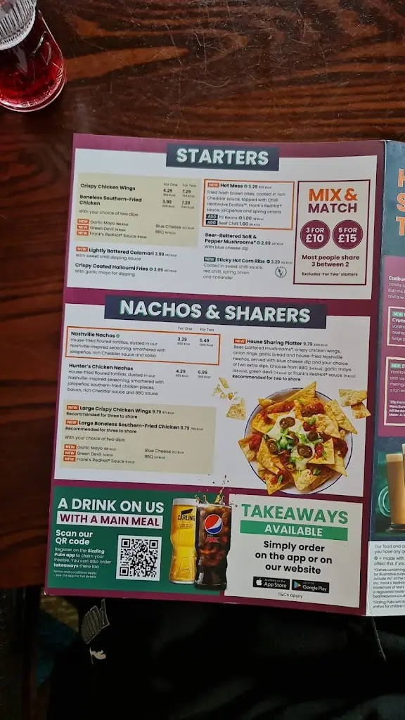 Menu_The Tyburn House_Castle Vale_image_2