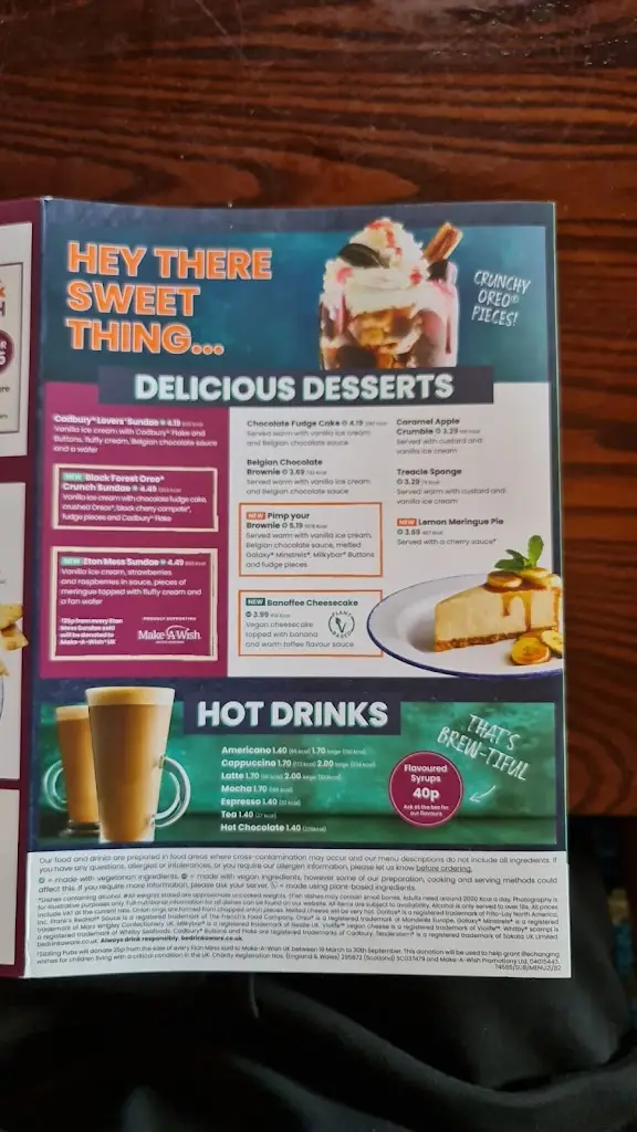 Menu_The Tyburn House_Castle Vale_image_4