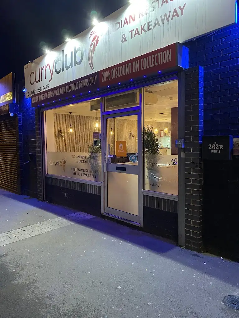 Curry Club restaurant in Castle Vale