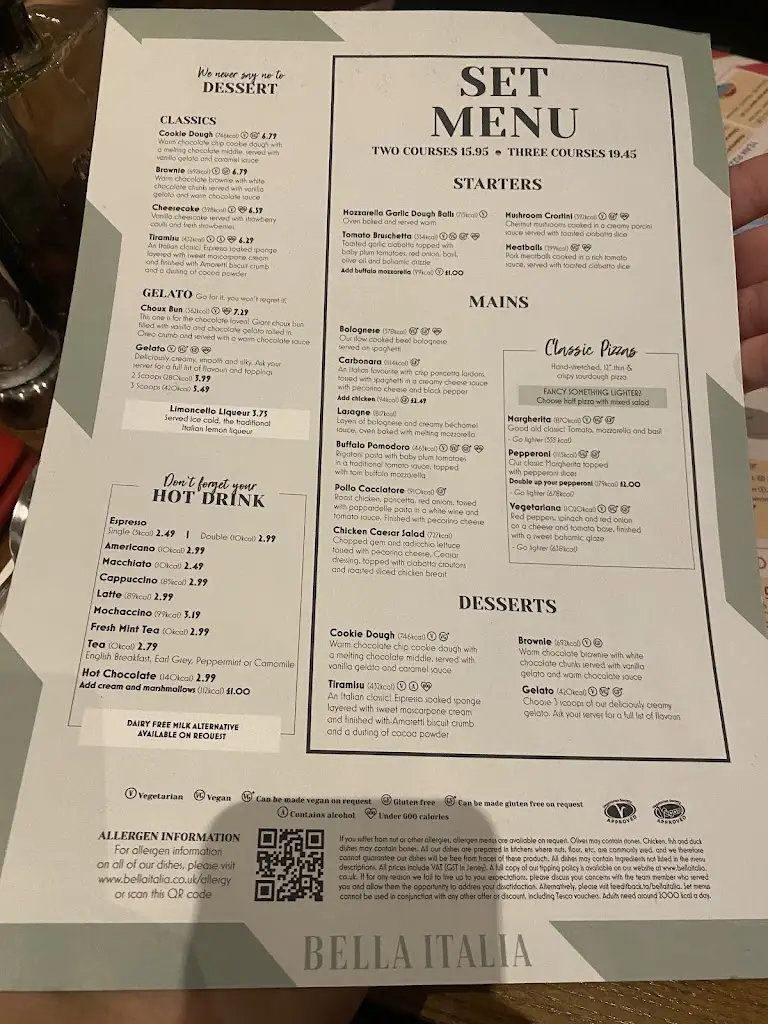 Menu_Bella Italia - Castleford_Castleford_image_1