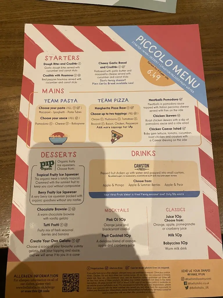 Menu_Bella Italia - Castleford_Castleford_image_4