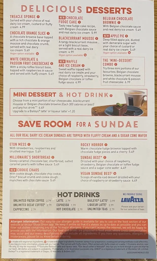 Menü_Harvester Winding Wheel Castleford_Castleford_Bild_4