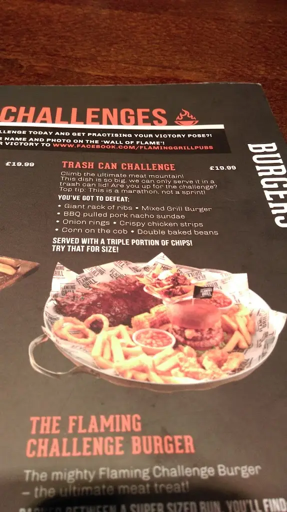 Menu_Singing Chocker_Castleford_image_4