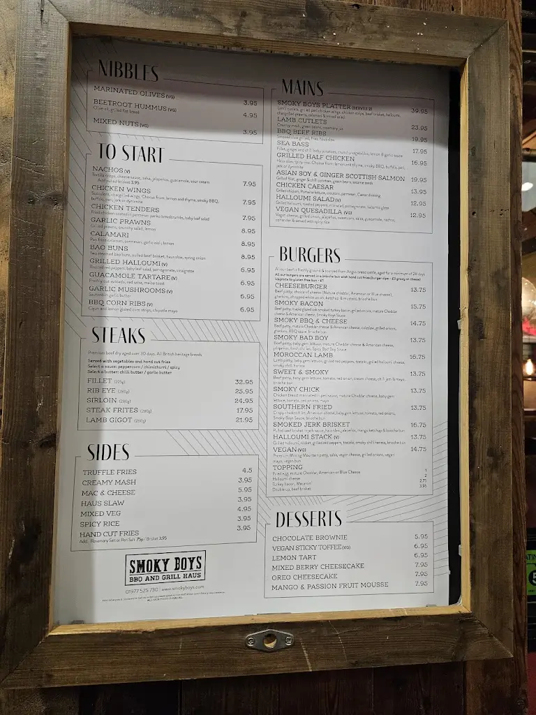Menu_Smoky Boys Castleford_Castleford_image_2