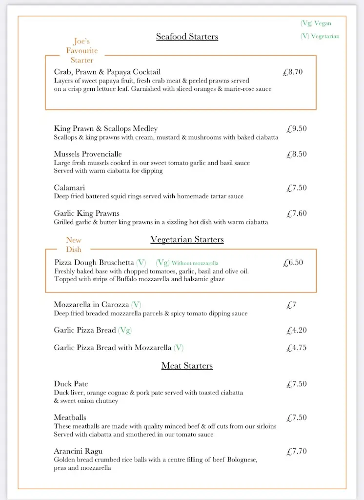 Menu_The Ginger Italian_Carshalton_image_3