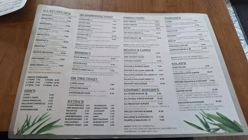 Menu_Millers Kitchen_Carshalton_image_1