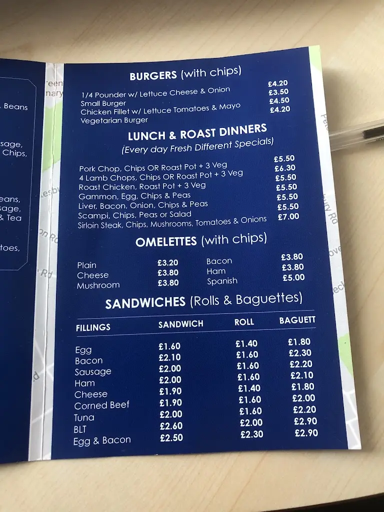 Menu_George's Cafe_Carshalton_image_3