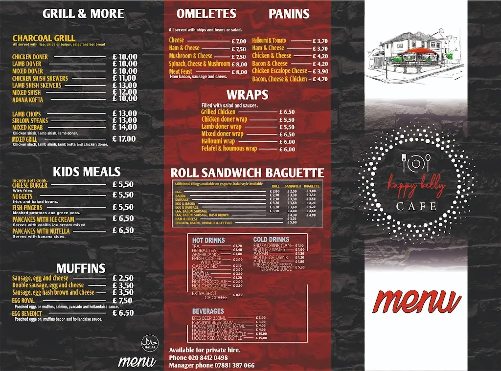 Menu_Happy Belly Cafe_Carshalton_immagine_2