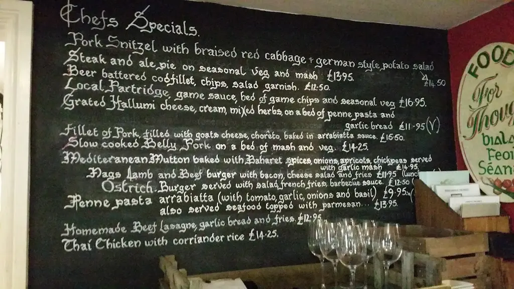 Menu_Nags Head Inn_Castle Donington_image_4