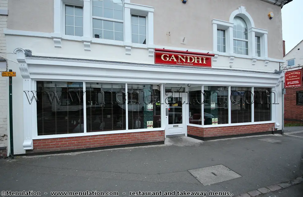 Gandhi restaurant in Castle Donington