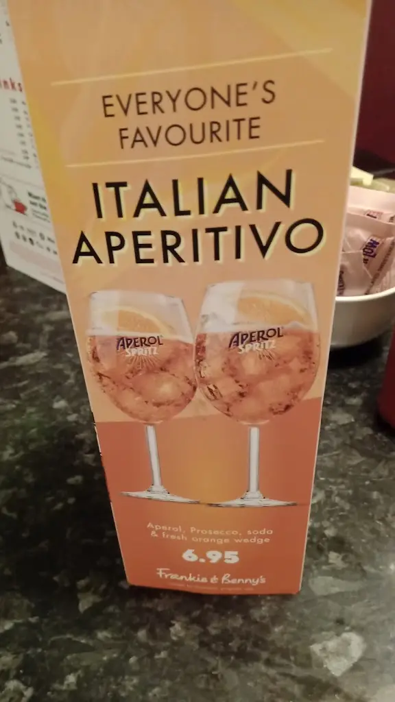 Menu_Frankie & Benny's - East Midlands Airport_Castle Donington_image_4