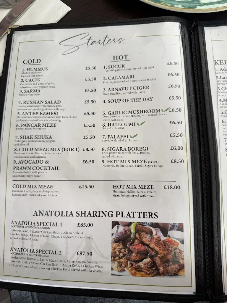 Menu_Anatolia Turkish Mez Bar & Restaurant_Carlisle_image_4