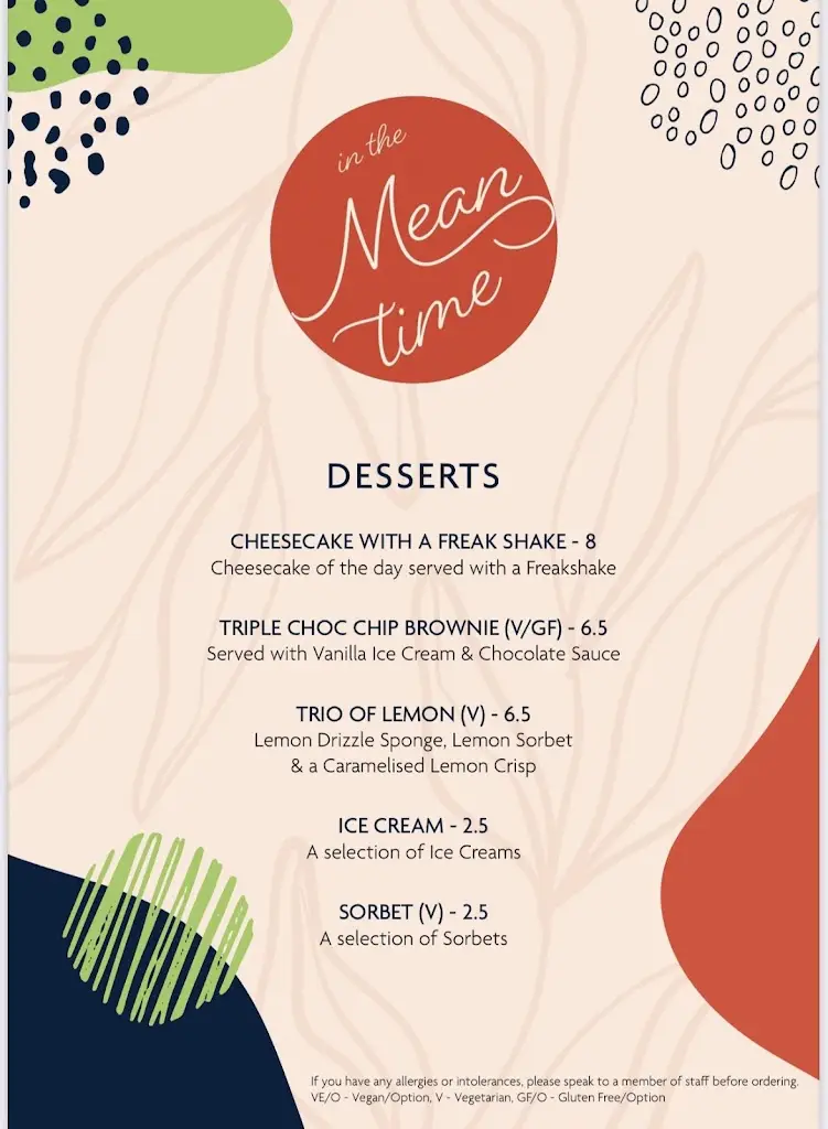 Menu_In The Meantime_Carlisle_image_4