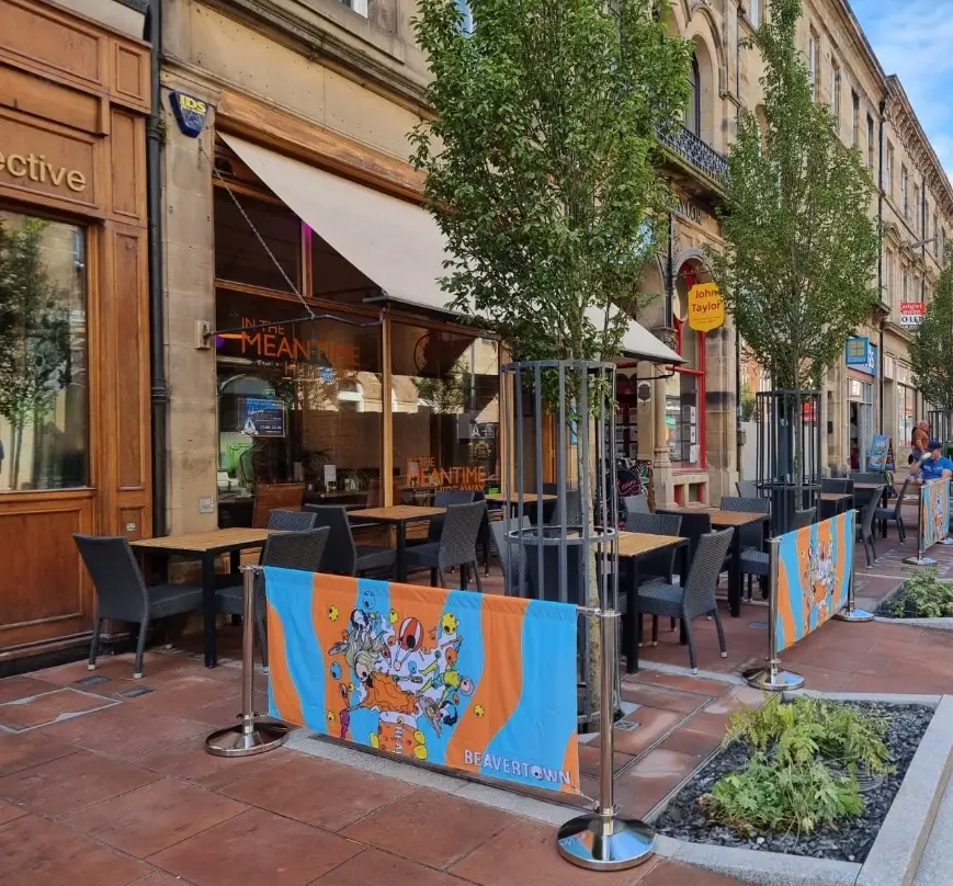 In The Meantime restaurant in Carlisle